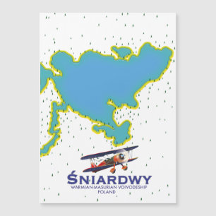 Śniardwy,Ermland-Masuriens vojvodskap, polandskart