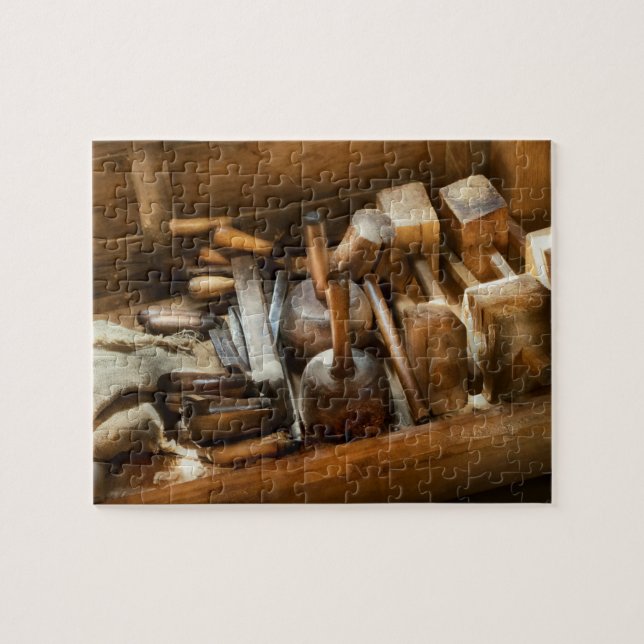 Snickare - Den Amish Snickaren Pussel (Horisontell)