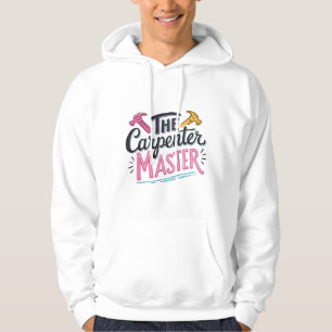 Snickare jobb mästare hoodie