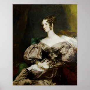 Snickare - Porträtt av Harriet Countess Howe Poster