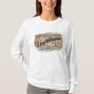 Snickarelärlingar på avsluta av deras turnerar t shirt