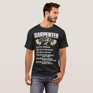 Snickaren klassar i timmen tshirten tröja