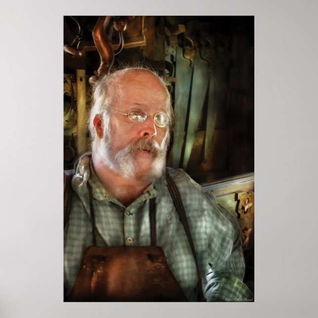 Snickaren och hans verkstad poster (Framsidan)