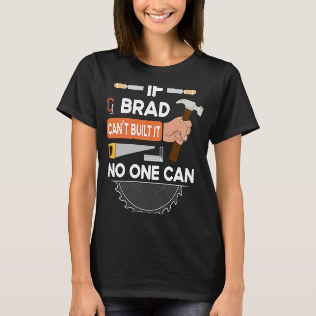 Snickarträdsarbetare för Brad T Shirt (Framsida)