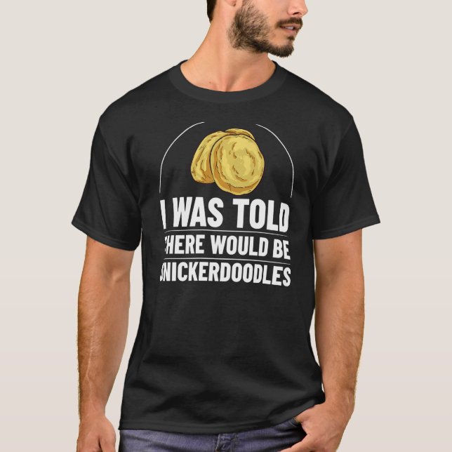 Snickerdoodle Cookie Dough Vegan Pub T Shirt (Framsida)