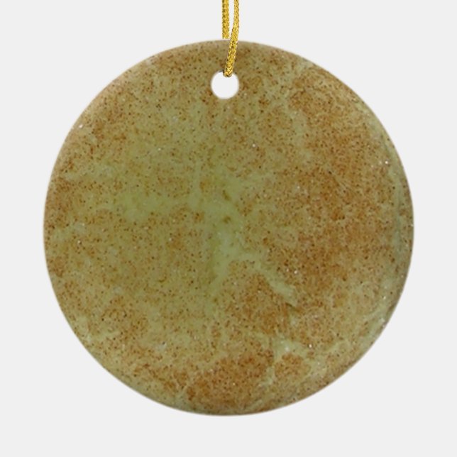 Snickerdoodle Cookie Ornament (Framsidan)