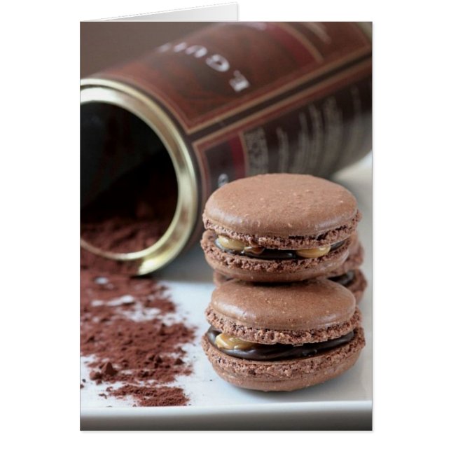 Snickers Macarons OBS Kort (Framsidan)