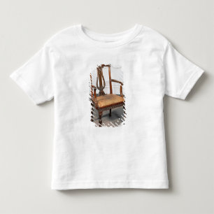 Sniden lyra-baksida stol som by levereras t shirt