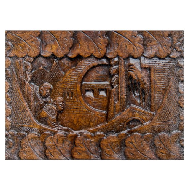 Sniden träorientalisk look (Framsidan)