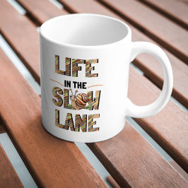 Snigel älskare - Livet i det långsamma körfältet Kaffemugg