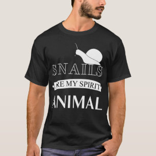 Snigel är min spirit-animerad slinga t shirt
