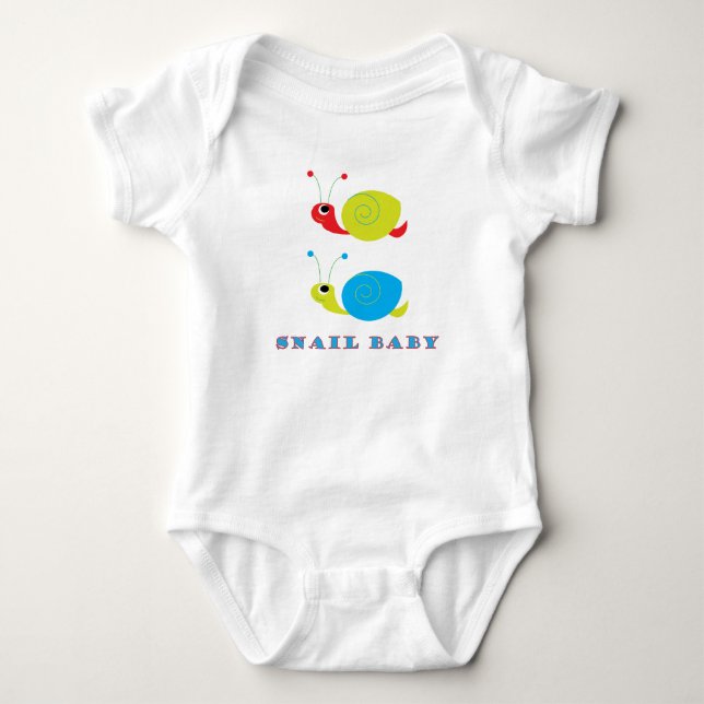 Snigel Baby T-shirt (Framsida)