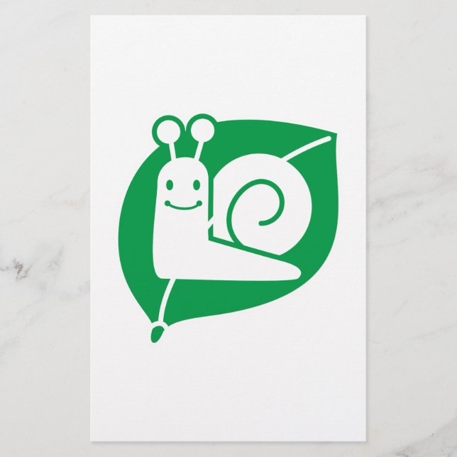 Snigel Brevpapper (Framsida)