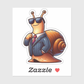 snigel,chef snigel klistermärken