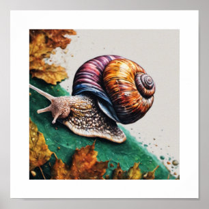 Snigel Crawl Poster