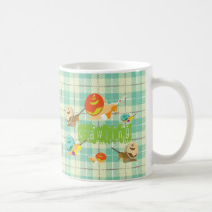 snigel crawlning kaffemugg