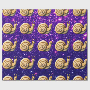 Snigel Cute Charming Theme Character Gift Wrap Presentpapper