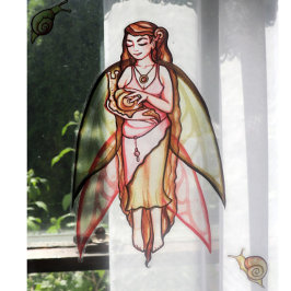 Snigel Fairy Klistermärken