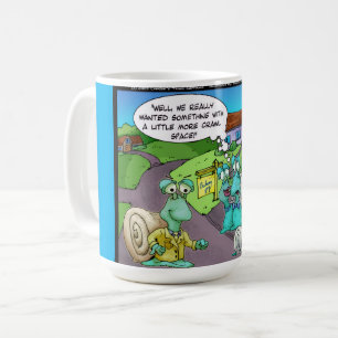 Snigel Fastighetsförsäljning Roliga presenter & sa Kaffemugg