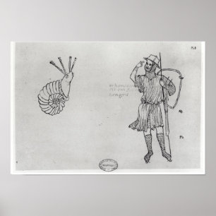 Snigel Fol.2 och ungersk soldat Poster