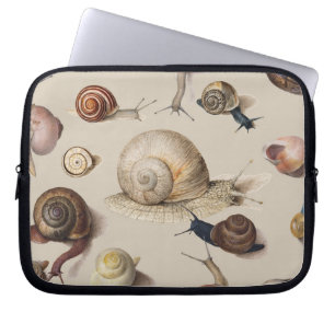 Snigel Garden Pet Gastropod Slug Botanical Sniglar Laptop Fodral