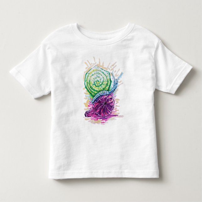 Snigel i Fig-färgen T Shirt (Framsida)