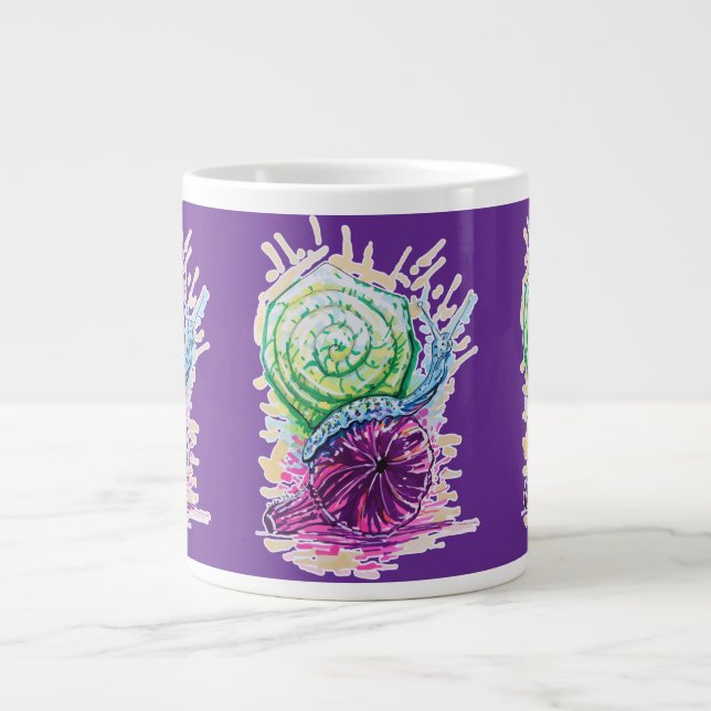 Snigel i Fig Jumbo Mugg (Framsidan)