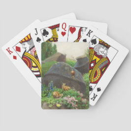Snigel i Sten Garden (av H.A. Brendekilde) Casinokort