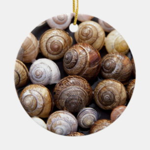 Snigel Julgransprydnad Keramik