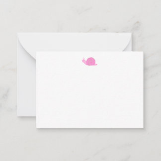 Snigel-kort | Personal Stationery Anteckningskort