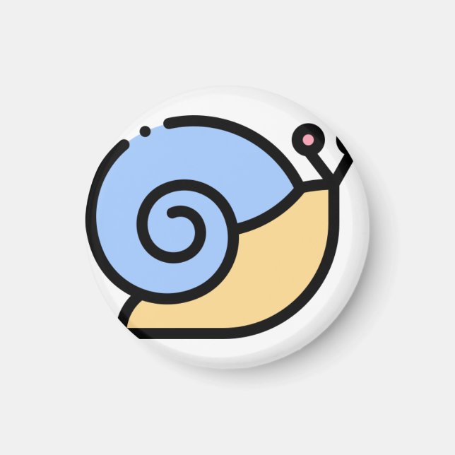 Snigel Magnet (Framsidan)