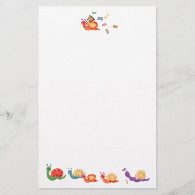 snigel mail brevpapper (Framsida)