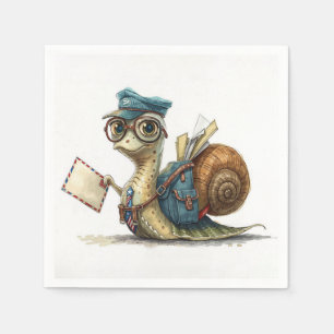 Snigel Mail Carrier Pappersservett