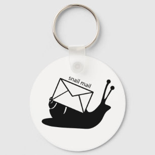 Snigel mail nyckelring