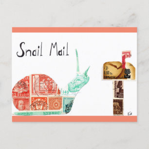 Snigel Mail Vykort