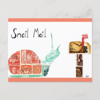 Snigel Mail Vykort