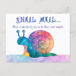 Snigel Mail - vykort