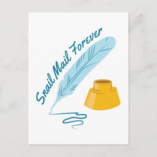 Snigel Mail Vykort (Framsida)