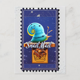 Snigel Mail, vykort för postkorsning