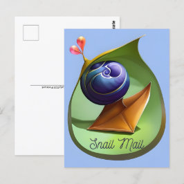 Snigel Mail, vykort för postkorsning
