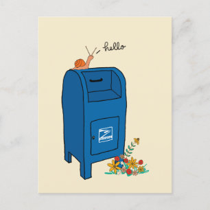 Snigel Mail-vykort Vykort