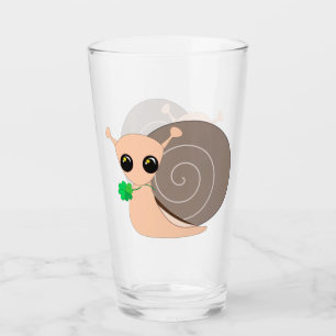 Snigel med Klöver glas