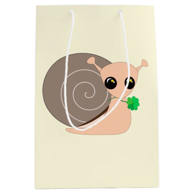 Snigel med Klöver Löv Gift Bag (Framsidan)