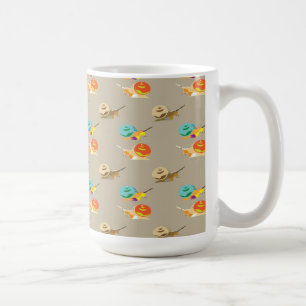 snigel mönster kaffemugg