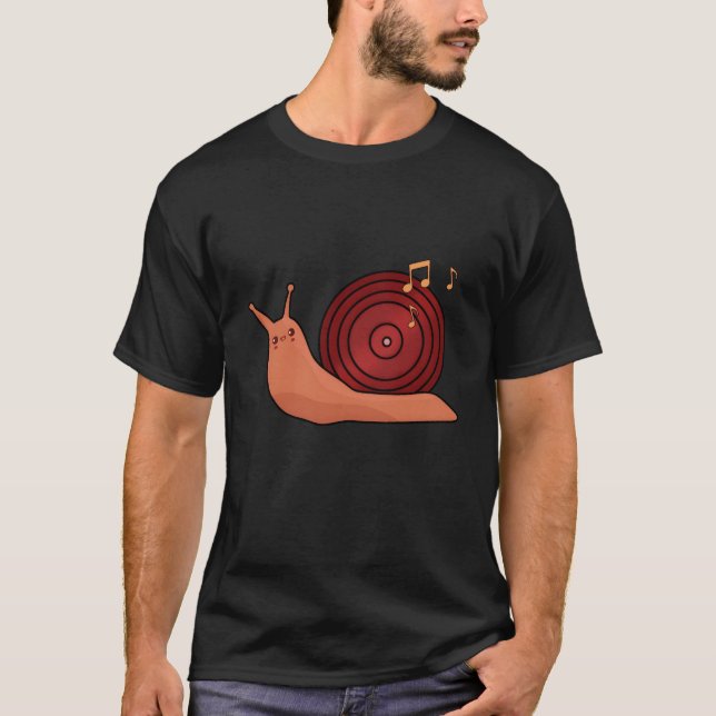Snigel musikpojke t shirt (Framsida)