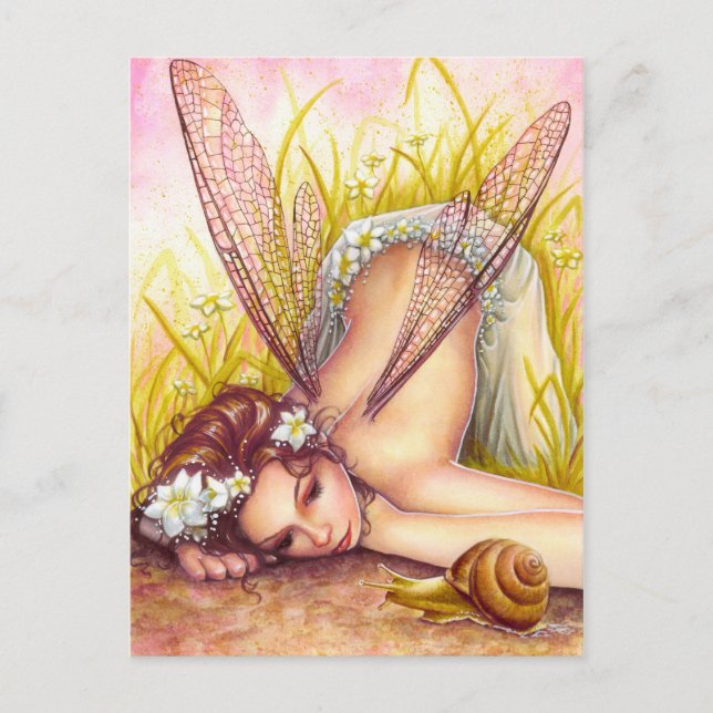 Snigel Pace Postcard Vykort (Framsida)