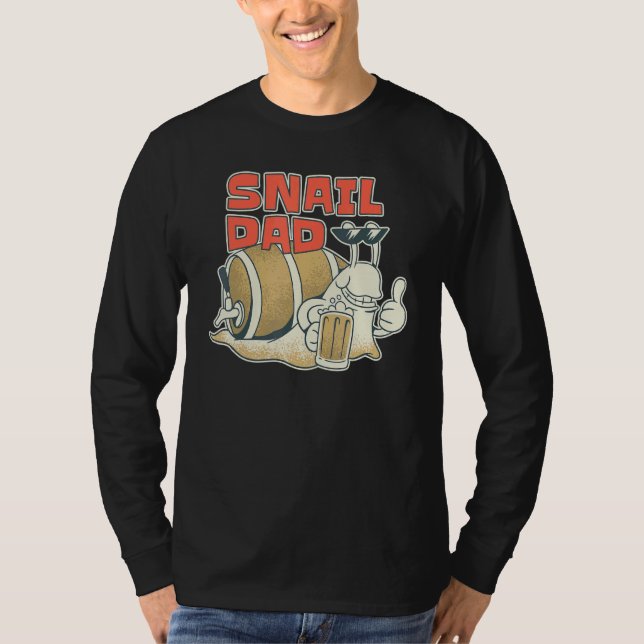 Snigel Pappa Sällsynt Snigel Keeper Pet Slug Snige T Shirt (Framsida)
