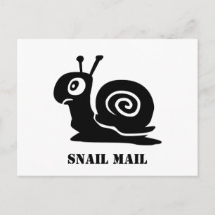 Snigel-postkort Vykort