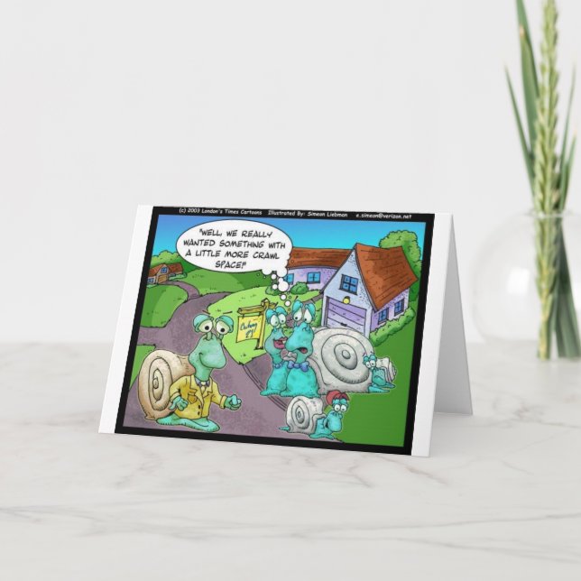 Snigel Real Gods Sales Funny Gifts & Collectibles Kort (Framsida)