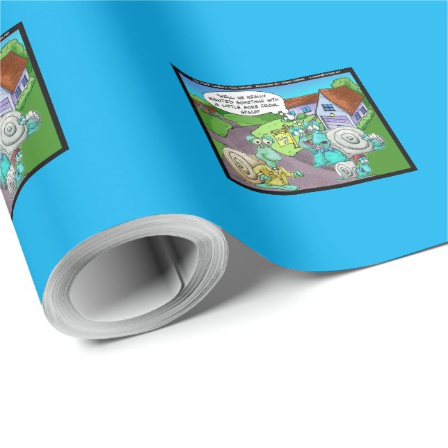 Snigel Real Gods Sales Funny Gifts & Collectibles Presentpapper (Rullad Hörn)